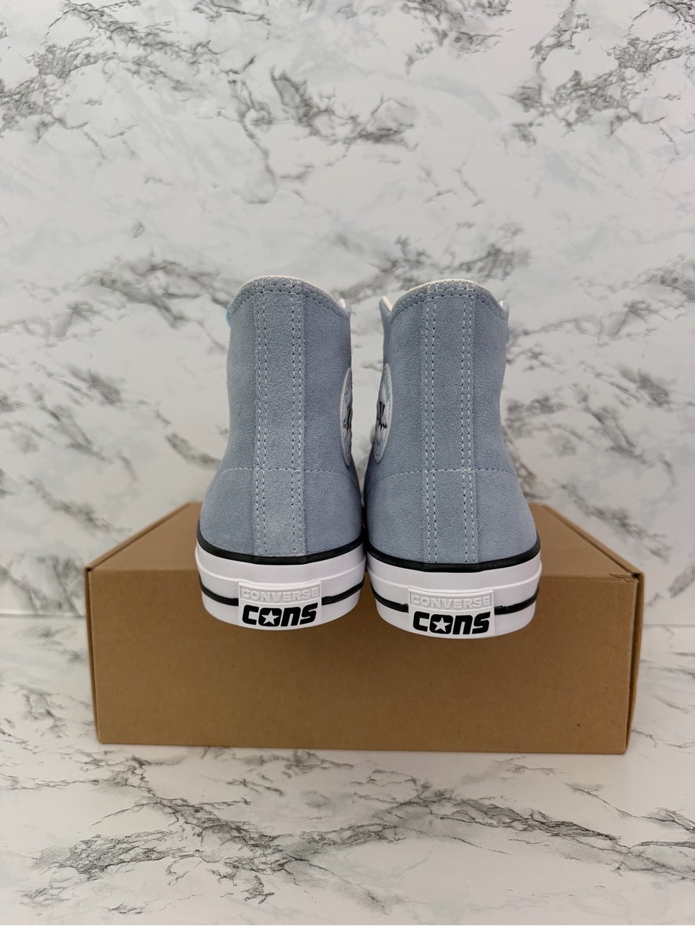 Converse Chuck Taylor All Star Pro Hi CONS Shoes Baby Blue Women’s Size 10.5 - Picture 7 of 9